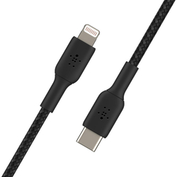 Cable Belkin Caa004Bt1Mbk Usb-C A Lightning Trenzado Boost C