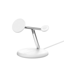 Base De Carga Inalambrica 3 En 1 Belkin Wiz023Vfwh 15W Qi2 B