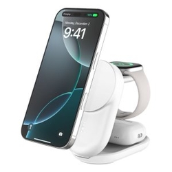 Base De Carga Belkin Ultracharge Blanco Magnetico Plegable Q