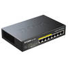 D-LINK SWITCH DGS-1008P 8P NO GESTIONABLE,GIGA CON 4P POE