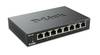 D-LINK SWITCH 8P DGS-108 10/100/1000 METAL SOHO NEGRO