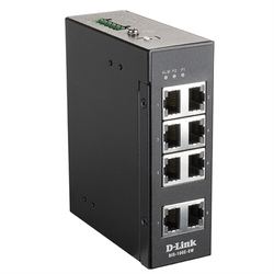 Switch Industrial D-Link Dis-100E-8W Sin Gestion 8P 10/100 B
