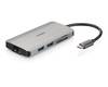 D-Link Adaptador Usb-C 8 En 1 Hdmi/Ethernet/Lector Tarjetas/
