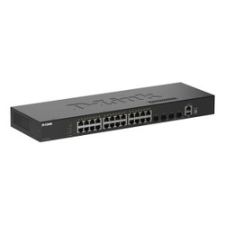 Switch Semigestionable D-Link Stackable Dgs-1530-28/E 24P Gi