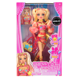 Mua±Eca Bubble Gum Gal Fashion Doll Dress To Impress
