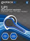 Bluetooth Headset Loop BT Azul Gioteck Ps4