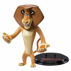 Figura The Noble Collection Bendyfigs Cine Madagascar Alex F
