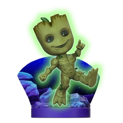 Figura The Loyal Subjects Mini Diorama Superama Groot Glow I
