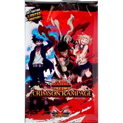 Juego De Cartas My Hero Academia Booster Pack Crimson Rampag