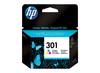 TINTA ORIGINAL HP NÂº 301 COLOR PARA HP 1000,1050,1050se,20