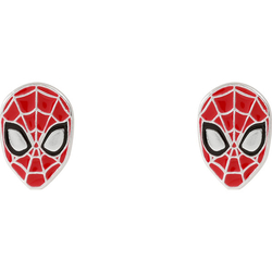 Pendientes Spiderman Marvel Plata