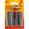 KODAK XTRALIFE PILA ALCALINA D LR20 BLISTER*2