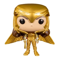 Funko Pop Dc Wonder Woman 1984 Wonder Woman Traje Dorado Ala