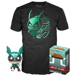 Set Figura Pop &, Tee My Hero Academia Deku With Helmet