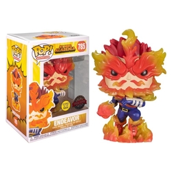 Figura Funko Pop My Hero Academia Endeavor Brillo En La Osc