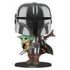 Figura Pop Star Wars Mandalorian - Mandalorian With Yoda Chi
