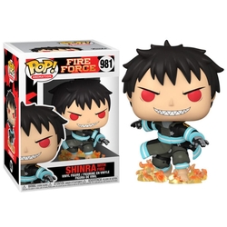 Figura Funko Pop Fire Force Shinra With Fire