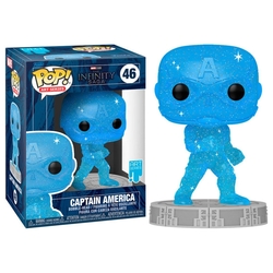 Figura Funko Pop Marvel Infinity Saga Capitan America Blue