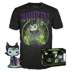 Disney (Villains) - Camiseta & Pop Maleficent S