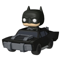 Figura Pop Ride Movie The Batman - Batman In Batmobile