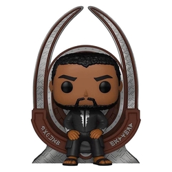 Funko Pop Black Panther T´Challa On Throne (1113) Dlx Exclus