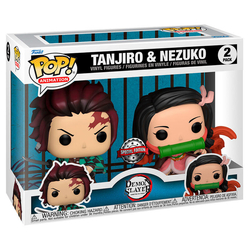 DEMON SLAYER (S3) - 2 POP PACK TANJIRO & NEZUKO