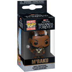 Llavero Pocket Pop Marvel Black Panther Wakanda Forever M Ba