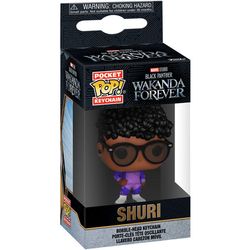 Llavero Pocket Pop Marvel Black Panther Wakanda Forever Shur