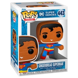 Figura Pop Dc Comics Holiday Gingerbread Superman