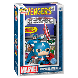 Figura Pop Comic Cover Marvel Los Vengadores Avengers Capita