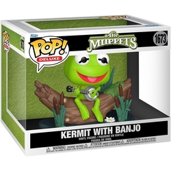 Figura Pop Deluxe Los Telea±Ecos Kermit With Banjo