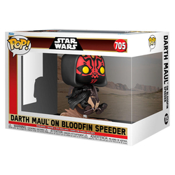 Figura Pop Rides Deluxe Star Wars Darth Maul On Bloodfin Spe