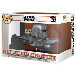 Figura Pop Rider Deluxe Star Wars Mandalorian 9 The Mandalor