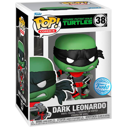 Figura Pop Tortugas Ninja Teenage Mutant Dark Leonardo Exclu