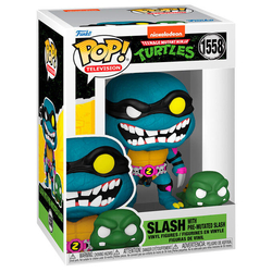 Figura Pop Tortugas Ninja Slash &, Pre Mutated Slash