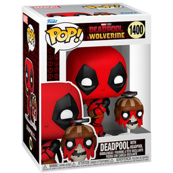 Figura Pop Marvel Deadpool &, Wolverine Deadpool With Hea