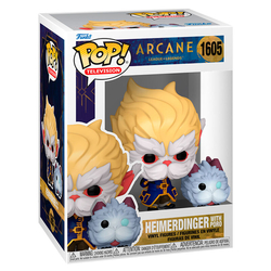 Figura Pop League Legends Arcane Heimerdinger With Poro