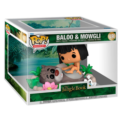 Figura Pop Moment Disney El Libro De La Selva Baloo &, Mo