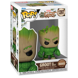 Figura Pop Marvel We Are Groot - Groot As Hulk
