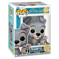 Figura Pop Disney La Dama Y El Vagabundo Tramp With Puppy