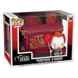 Figura Pop Town It Welcome To Derry Pennywise &, Wagon