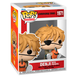 Figura Pop Chainsaw Man Denji With Pochita