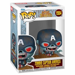 Figura Pop Marvel Zombies Zombie Capitan America