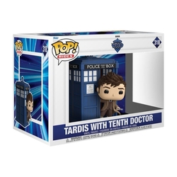 Figura Pop Rides Deluxe Doctor Who Tardis With Tenth Doctor