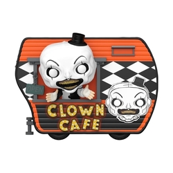 Figura Pop Rides Super Deluxe Terrifier 2 Art With Clown Caf