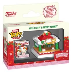 Figura Bitty Pop Towns Hello Kitty And Merry Market
