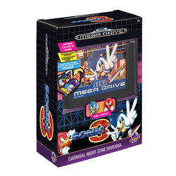 Diorama Mega Drive Sonic The Hedgehog 3 Console Heroes