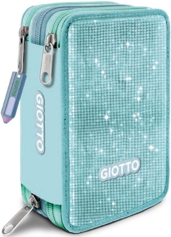 PLUMIER TRIPLO GIOTTO 3ZIP CINZENTO