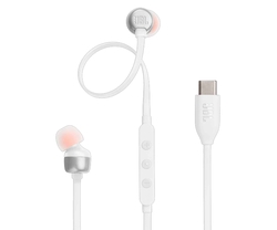 Jbl Tune 310C White / Auriculares Inear Con Cable