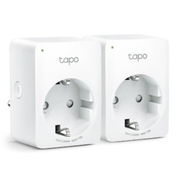 Enchufe Wifi Inteligente Tp-Link Tapo P100/ Pack 2